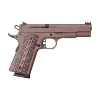 Rock Island Armory M1911-A1 XT22 22 WMR (22 Mag) 5in Flat Dark Earth Cerakote Pistol - 14+1 Rounds