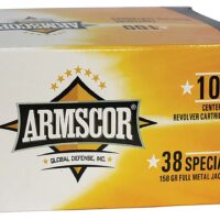 Armscor 38 Special 158 Grain FMJ 100 Rounds