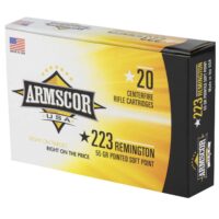 ARMSCOR 223REM 55GR PSP 20RD