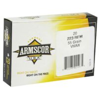 Armscor AC2235N Rifle 223 Rem 55 gr V-Max 20 Bx/ 50 Cs